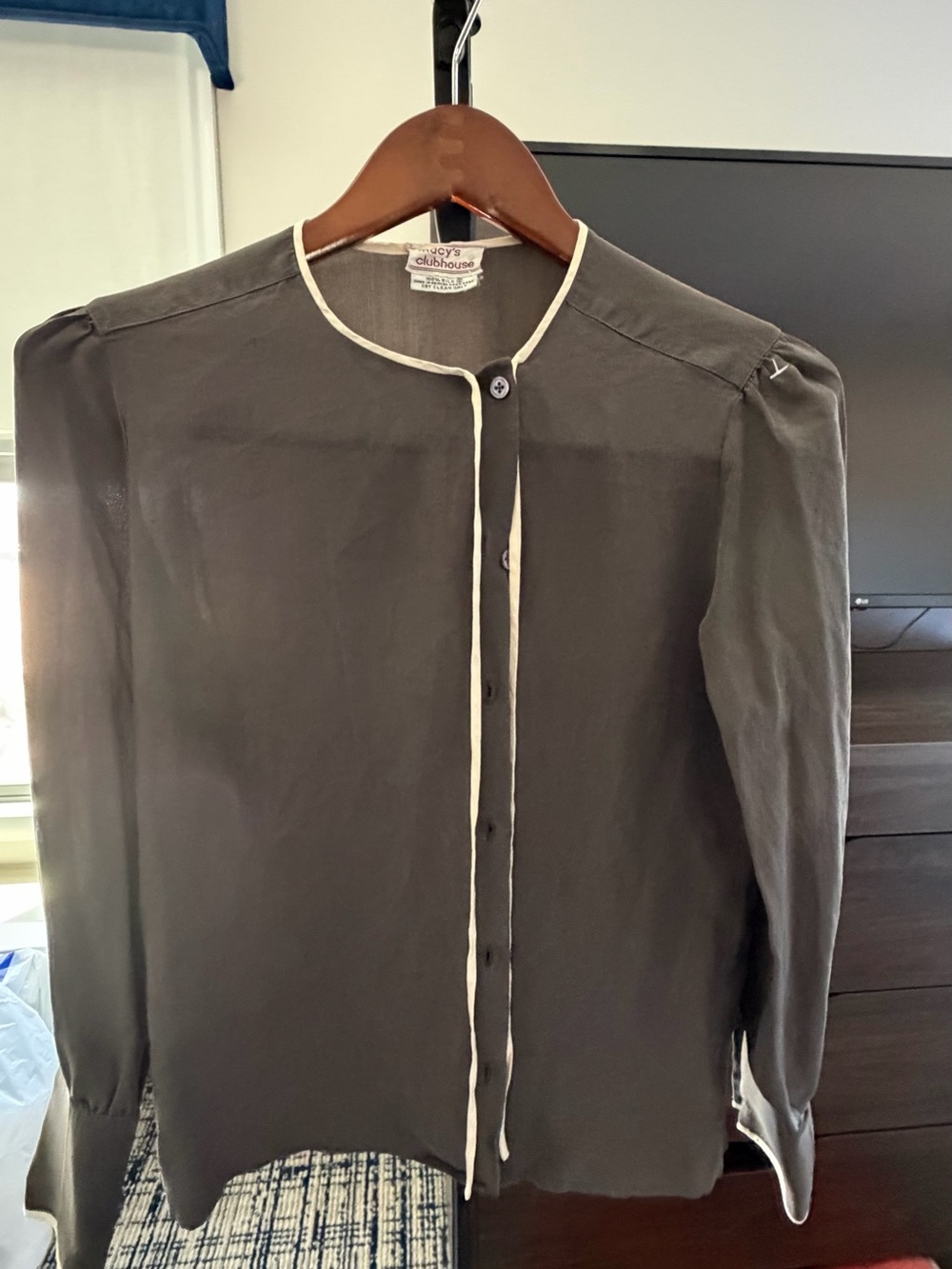 Macy's Clubhouse Vintage blouse